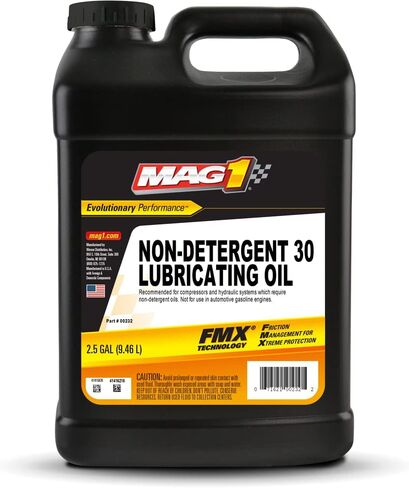 MAG 1 00232 Non-Detergent 30 Lubricating Oil - 2.5 Gallon in Kuwait