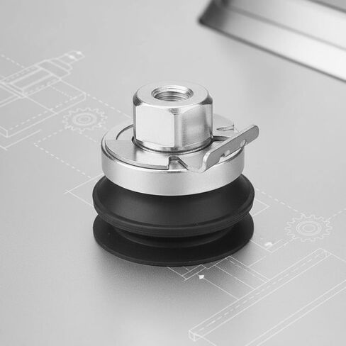 Double Layer Vacuum Pad Detachable Design Heavy Duty Robotic High Temperature Resistant for Automotive Manufacturing, Electronics Assembly, ZP3E-T100BM-B18 in Kuwait