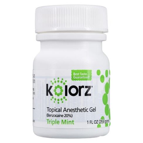 DMG 755101 Kolorz Topical Oral Gel Triple Mint 1 Oz in Kuwait