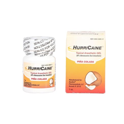 0871-31 Hurricaine Topical Gel 20% Benzocaine Original 1 Oz in Kuwait