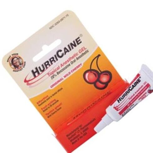 0283-0871-12 Hurricaine Topical Gel Wild Cherry 5.25gm in Kuwait