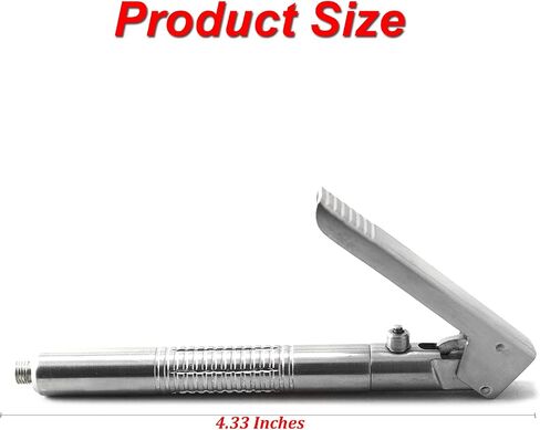 MEDSPO Professional Dental Implant Bone Graft Syringe | Curved Grafting | Aspirating Anesthetic Dentistry | Automatic Passive Cartridge | Procedures Instruments (Intraligamental Syringe Straight) in Kuwait