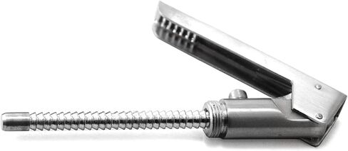 MEDSPO Professional Dental Implant Bone Graft Syringe | Curved Grafting | Aspirating Anesthetic Dentistry | Automatic Passive Cartridge | Procedures Instruments (Intraligamental Syringe Straight) in Kuwait