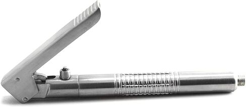 MEDSPO Professional Dental Implant Bone Graft Syringe | Curved Grafting | Aspirating Anesthetic Dentistry | Automatic Passive Cartridge | Procedures Instruments (Intraligamental Syringe Straight) in Kuwait