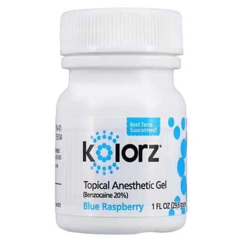 DMG 755104 Kolorz Topical Oral Gel Blue Raspberry 1 Oz in Kuwait