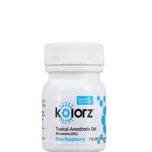 DMG 755104 Kolorz Topical Oral Gel Blue Raspberry 1 Oz in Kuwait