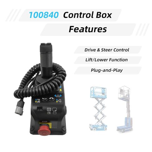 SAIYIS 100840 100840GT Control Box 4 Button for Genie Scissor Lift GS-1530 GS-1532 GS-1930 GS1932 GS-2032 GS-2046 GR-12 GR-15 GR-20 GRC-12 in Kuwait