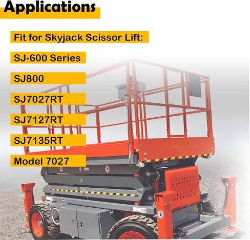 400091 400091AJ Control Box Assembly with Joystick Compatible with Skyjack Scissor Lift SJ-600 Series SJ800 SJ7027RT SJ7127RT SJ7135RT Model 7027 in Kuwait