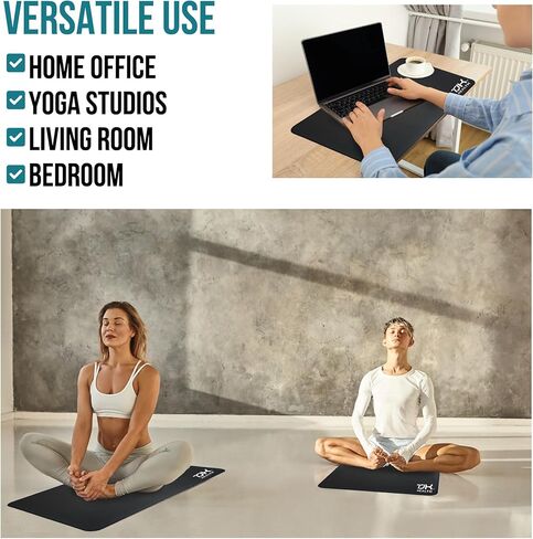 Grounding Mat for Feet - Earthing Pad Kit Earth Ground Therapy for Improved Sleep Better Sleeping Reduced Pain - Earth Grounded Mouse Pads Health Wellness Mats for Bed Desk Chair Yoga in Kuwait
