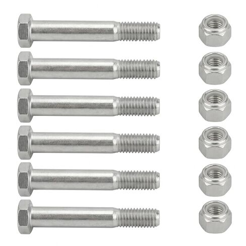 6PCS 0.98in/25mm Mini Excavator Pins Fit for Link Pin for Mini Excavator Hydraulic Thumb Clip, Auger, Bucket, Ripper, Grabber, Rake Small Digger Accessories and Backhoe Accessories in Kuwait