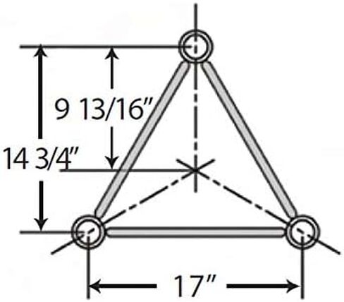 ROHN 55G 10' Tower Section - Standard 55G Tower Section in Kuwait