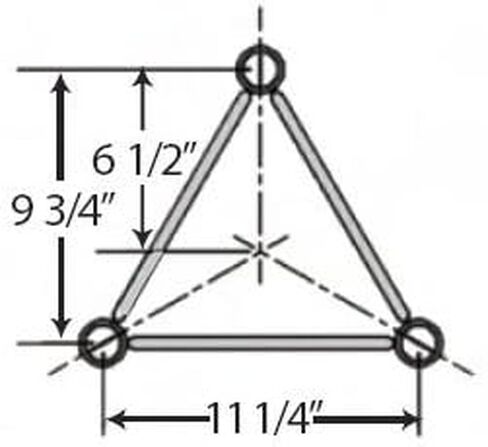 ROHN 25G Series 20' Tower with 25AG Top Section with Set Screw in Saudi Arabia