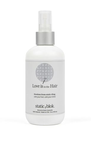 Static Blok Anti-Static Spray for Hair - Instantly Eliminate Static Cling, Shocks, Flyaways- Long-Lasting All-Day Freshness - works on Natural and Synthetic Wigs - 2oz Travel Size in Kuwait