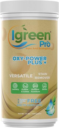 two Oxygen Bleach Destainer & Deodorizer for Household Cleaning & Laundry, Oxy Power Plus in Kuwait