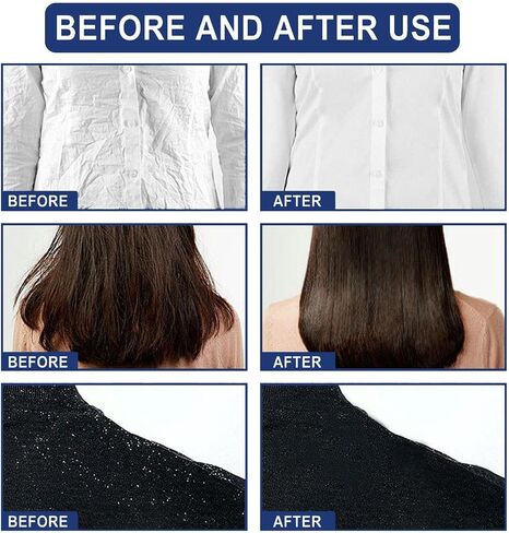 Antistatic Spray for Clothes – 80 ml Bottle Instantly Removes Static Electricity Hair and Fabric – Instant Anti-Frizz Fabric Softener for Clothes and Rugs in Kuwait