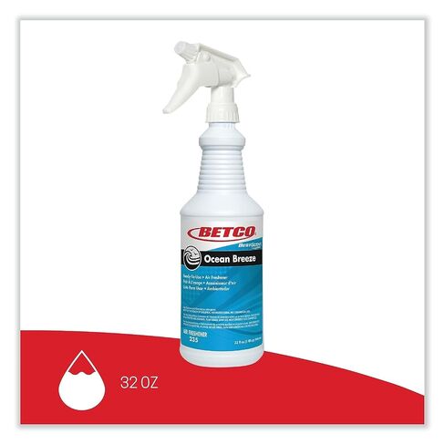 Betco BestScent 32 oz. Ocean Breeze RTU Odor Eliminator Spray Bottle (12-Pack) BET2351200 in Kuwait