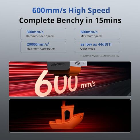 Anycubic Kobra S1 Combo Multi-Color 3D Printer with Active Filament Drying, 600mm/s High Speed CoreXY 3D Printer, Fully Enclosed & Auto Leveling, 4-Color Printing Bulit-in, Smart APP Control in Kuwait