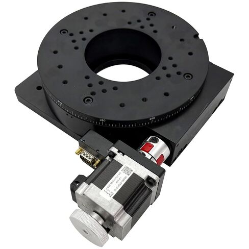 2-Phase Stepper Driver Rotary Stage 4.2A | 1-4.2A Output, 2-128 Microsteps, Worm Gear Drive, Overheat/Overcurrent Lockout, for CNC, Engraving, Marking in Kuwait