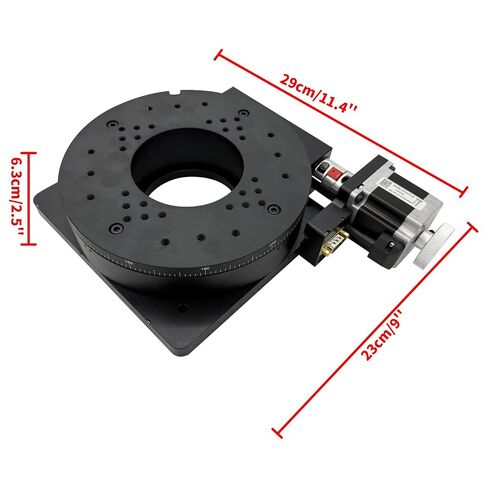 2-Phase Stepper Driver Rotary Stage 4.2A | 1-4.2A Output, 2-128 Microsteps, Worm Gear Drive, Overheat/Overcurrent Lockout, for CNC, Engraving, Marking in Kuwait