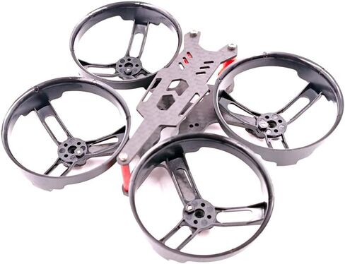 Buzzbee 98 مم 2 بوصة من ألياف الكربون الدقيقة FPV Racing Quadcopter Quad Frame Kit RC Drone إطار دعم لكاميرا Runcam Nano2/ Micro Eagle/Sparrow/Swift Foxeer Arrow Micro CADDX Turbo Eos2 FPV in Kuwait
