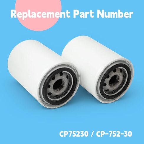 2 قطعة CP75230 مرشحات هيدروليكية 25 ميكرون متوافقة مع أجزاء فلتر Lenz الدوارة استبدال CP-752-30 in Kuwait
