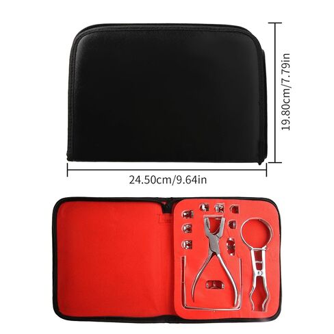 12Pcs Rubber Dam Endodontic Kit with Ainsworth Frame Clamps,Forceps,Stainless Steel Dental Instruments for Dental Students in Saudi Arabia