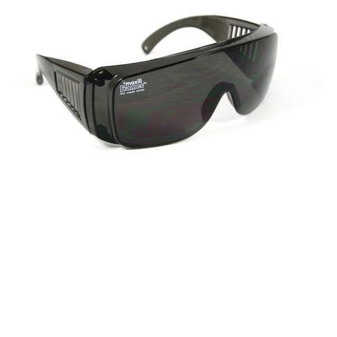 نظارات بإطار كبير الحجم MaxillInc 53263s 263 باللون الأسود مصممة لتناسب معظم النظارات الموجودة، قطعة واحدة in Kuwait