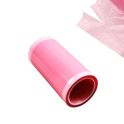 Disposable Dental Barrier Film, YOUYA DENTAL 133Sheet/Roll Protective Film Plastic Oral Tape Isolation Membrane Tattoo Film Barrier Dentistry Covers Sleeves Dentistry Material 4"x 6"- Pink in Saudi Arabia