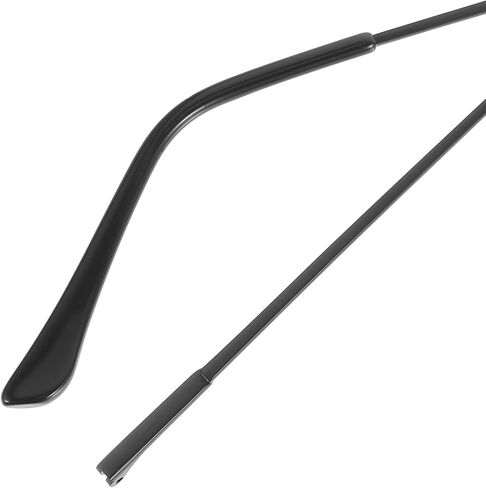 1 Pair 1mm Double-Tooth Metal Eyeglass Temple Arms Replacement for Eyeglasses Repair in Kuwait