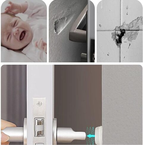Cabinet Door Bumper Rubber Bumpers Clear Self Adhesive Stoppers Cupboard Door Drawer Furniture Wall Bumpers Dots Soft Close Pads Glass Tops Cutting Boards Picture Frames 1/2" (200pcs(1/2" Diameter)) in Kuwait