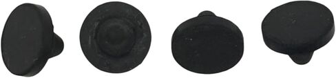 Push-in Ridged Stem Bumper Fits 3/16" Hole - 1/2" Diameter - 3/32" Height - 1/16" Panel Thickness (4 pack) in Kuwait