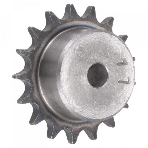 uxcell 17 Teeth Sprocket Type B Single Strand 1/2" Pitch, 12mm Bore A3 Carbon Steel for ISO 08B in Kuwait