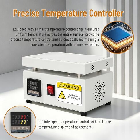 Cellophane Wrapping Machine, Manual Cellophane Overwrapping Machine, Desktop Heating Sealing Machine with PID Temperature Control for BOPP/PVC Film Used on Perfume, Cosmetics, and Action Figure Boxes in Kuwait