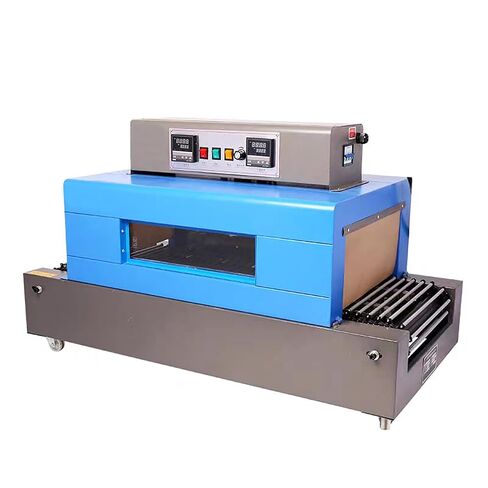 Thermal Heat Shrink Packaging Machine Tunnels 15.7 x 7.9in Shrink Wrapped Packaging Machine PP/POF/PVC for Channel Letter Package (220, Volts (AC)) in Kuwait