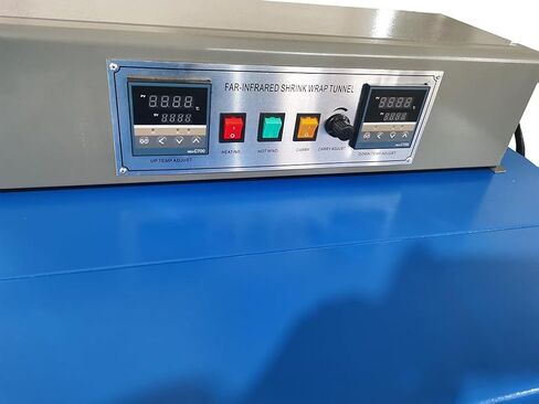 Thermal Heat Shrink Packaging Machine Tunnels 15.7 x 7.9in Shrink Wrapped Packaging Machine PP/POF/PVC for Channel Letter Package (220, Volts (AC)) in Kuwait