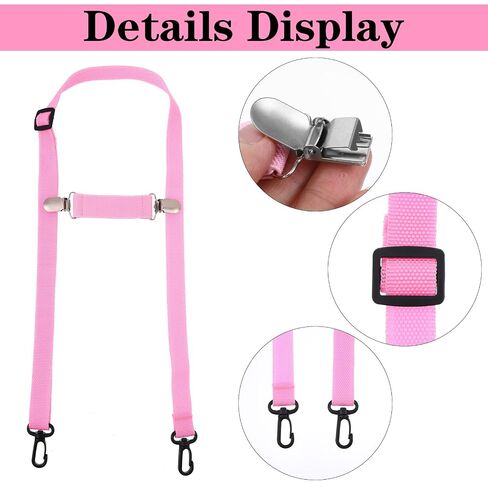 ElevateTech Shower Lanyard for Mastectomy Drain Holder, 4 Pcs Adjustable Surgical Drain Holder After Tummy Tuck, Breast Surgery, Abdominal Debridement JP Drainage Bulbs Mastectomy Recovery Supplies in Kuwait