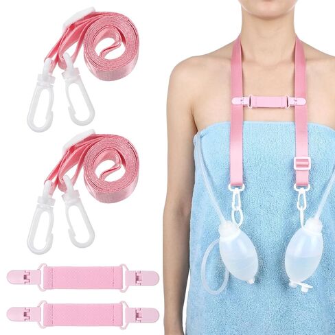 2set Adjustable Drain Holder After Tummy Tuck, Shower Lanyard for Mastectomy Drain Holder, Post Mastectomy Must Haves, Tummy Tuck/Breast Cancer/Abdominal Debridement Surgical Drain Holder in Kuwait