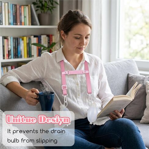 2set Adjustable Drain Holder After Tummy Tuck, Shower Lanyard for Mastectomy Drain Holder, Post Mastectomy Must Haves, Tummy Tuck/Breast Cancer/Abdominal Debridement Surgical Drain Holder in Kuwait