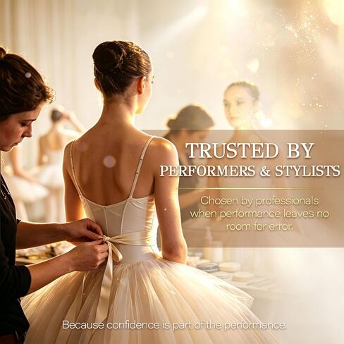 Roll-On Body Adhesive for Clothes & Skin - Professional Sweat-Resistant Fashion Glue, Fast Drying & Washable, Seamless Performance Hold for Dancers, Costumes, Socks, Leotards & Bras in Kuwait