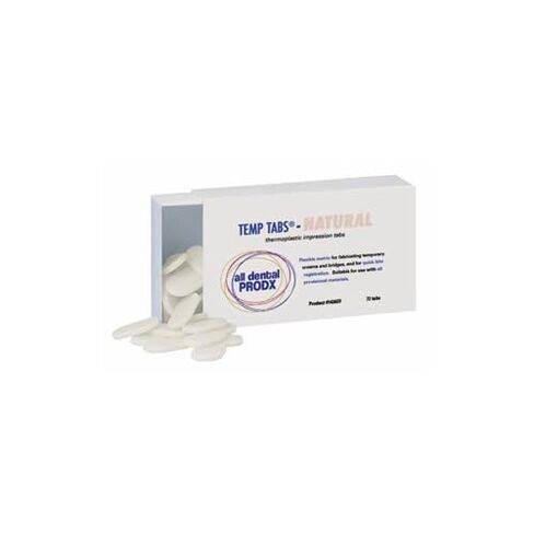 DMG 143033 Temp Impressions Dental Tabs Natural 72/Pk in Kuwait