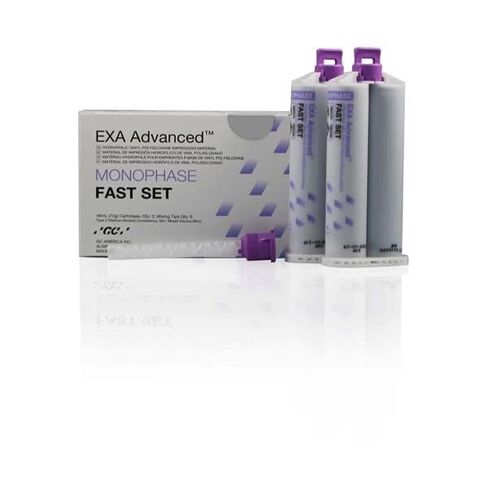 GC 137112 EXA Advanced VPS Impression Material Monophase Fast Set 2/Pk 48 mL in Kuwait