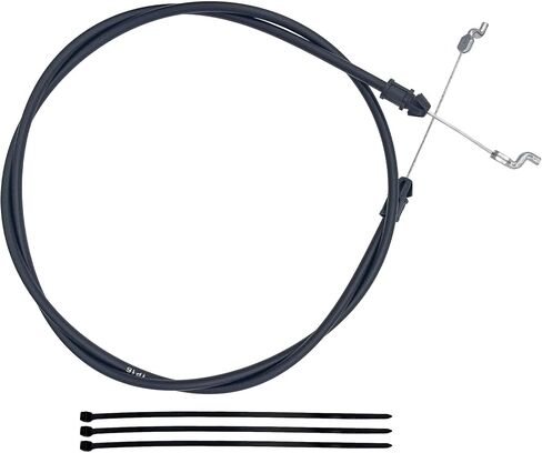 كابل التحكم 946-05107B يناسب MTD Troy-Bilt TB 360 370 380ES Cub Cadet SC900 SC500EZ Craftsman M 310 320 جزازة العشب 946-05107A 946-05107 746-05107A 746-05107B 56.5 بوصة إل جي in Saudi Arabia