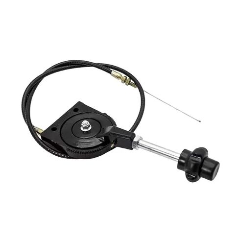 Excavator Throttle Cable Controller Handle Manual Throttle Control Bendable Cable for Excavators Heavy Equipment (40" Length) in Kuwait