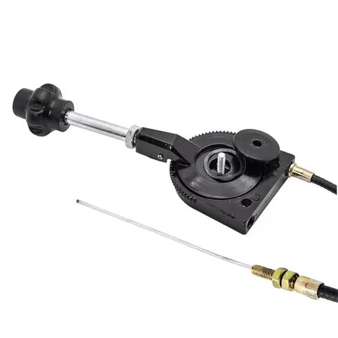 Excavator Throttle Cable Controller Handle Manual Throttle Control Bendable Cable for Excavators Heavy Equipment (40" Length) in Kuwait
