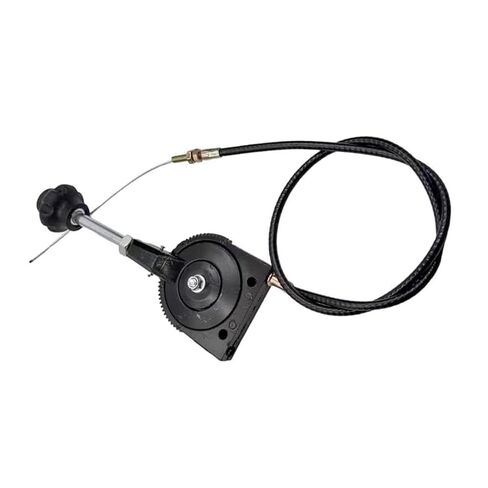 Excavator Throttle Cable Controller Handle Manual Throttle Control Bendable Cable for Excavators Heavy Equipment (40" Length) in Kuwait