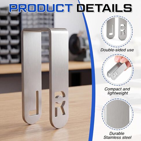 20 Pcs X-Ray Marker Clips Reversible Stainless Steel L/R X-Ray Film Radiograph Holder for Hospital Radiology Departments in Kuwait