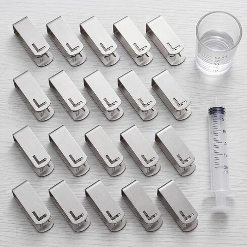 20 Pcs X-Ray Marker Clips Reversible Stainless Steel L/R X-Ray Film Radiograph Holder for Hospital Radiology Departments in Kuwait