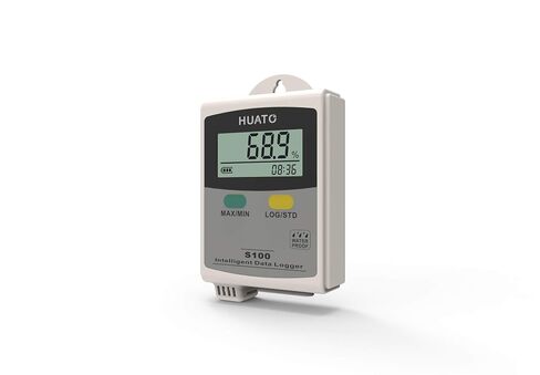 مسجل بيانات درجة الحرارة والرطوبة المحمول أو المثبت على الحائط عالي الدقة بإجمالي 86000 نقطة تسجيل in Kuwait