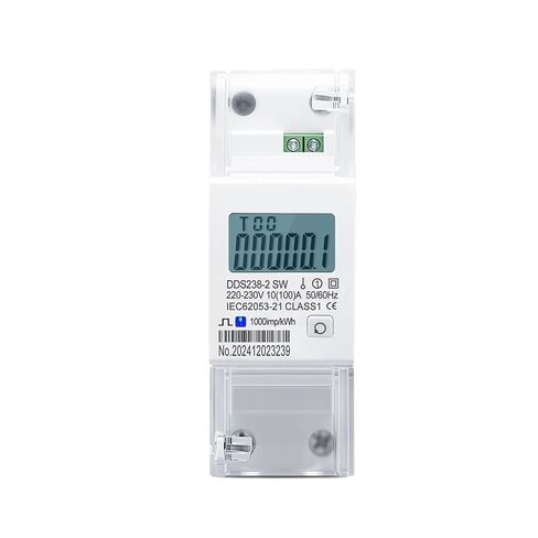 مرحلة واحدة DIN السكك الحديدية كيلوواط ساعة متر، 230V 65 / 100A، P / Q استيراد / تصدير (10 (100) أ) in Kuwait