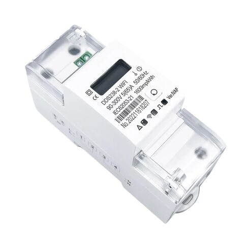 1P+N 65A Tuya WiFi Bi-Directional Energy Meter, Solar PV kWh Monitor in Kuwait